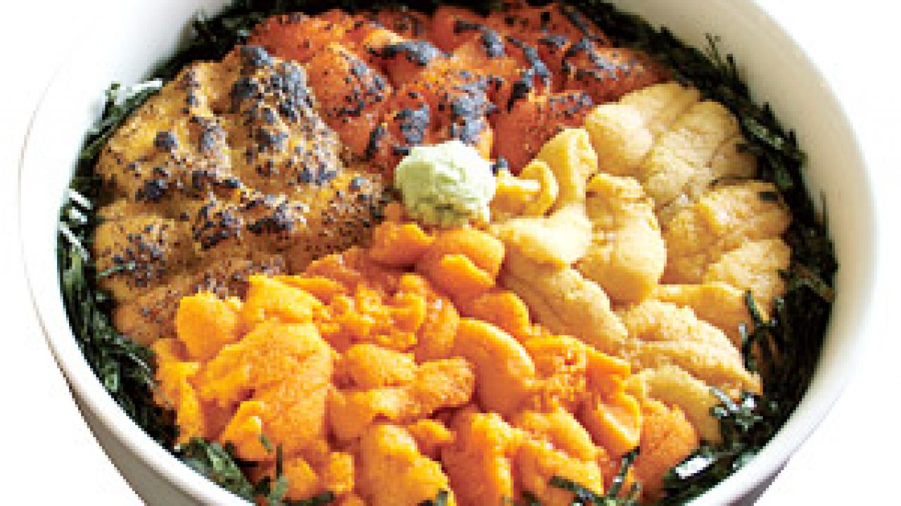 小平町産のうに丼 | 北海道の道の駅